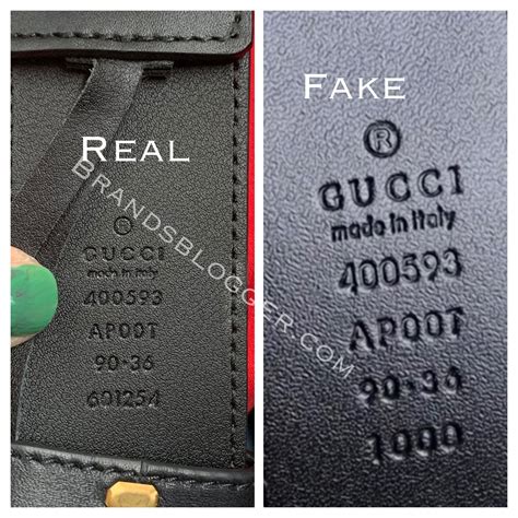 how to tell authentic gucci purse|check gucci belt serial number.